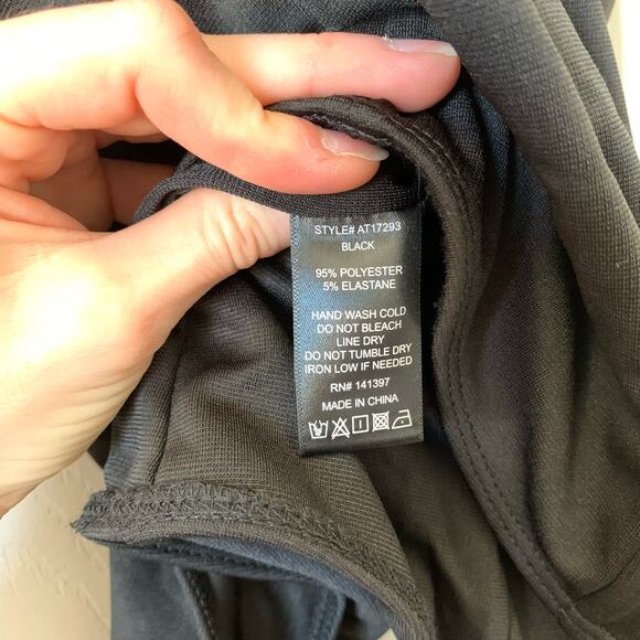 Astr the Label NWOT Black underwire cutout back bodysuit - Picture 7 of 7